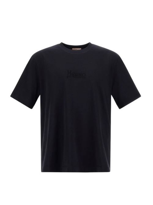 T-shirt blu Herno | JG00045UR - 52108.9200